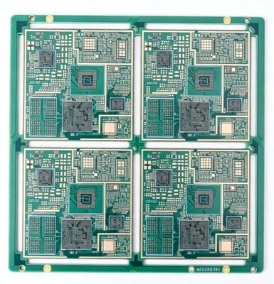 Quality Precision 10 Layer Half Hole PCB With Castellated Edge Connectors High Density Interconnect factory